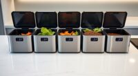 top electric kitchen compost bins
