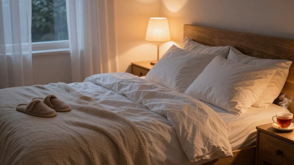 adjust bedding for comfort