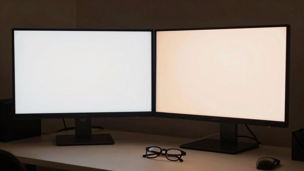 adjust monitor for eye comfort