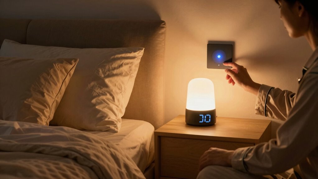adjust smart lighting for sleep