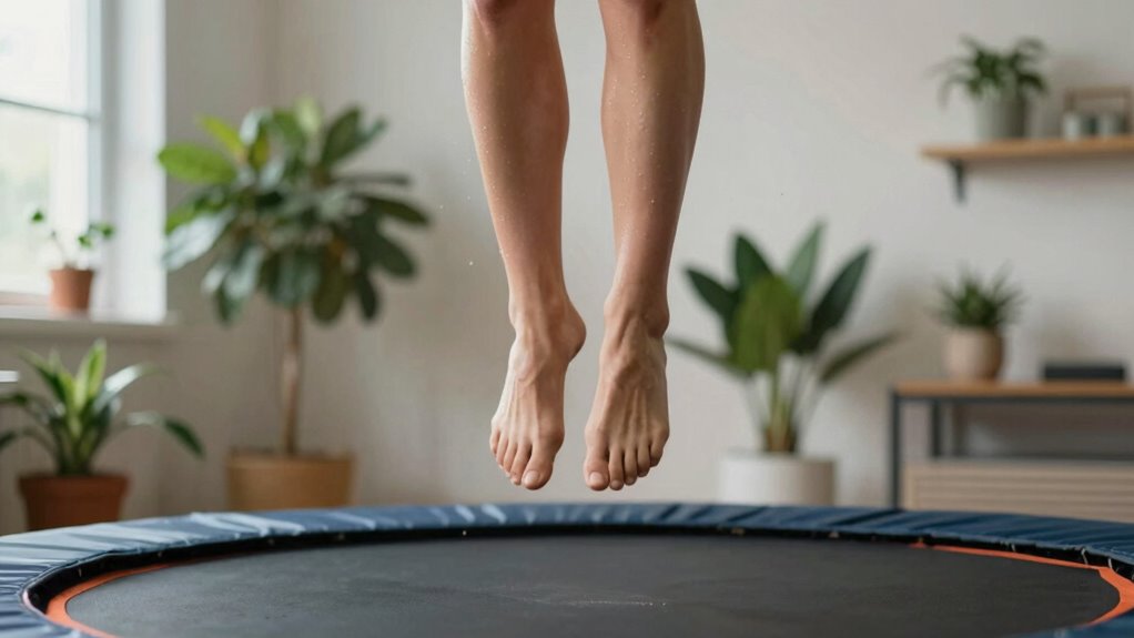 boost lymph flow with jumping
