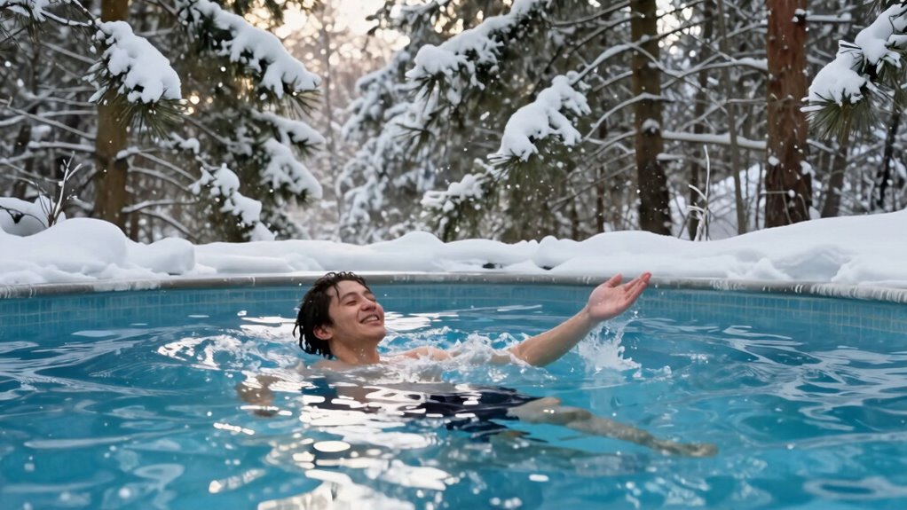 cold water boosts mood