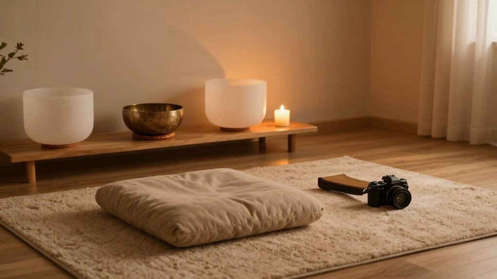 create calming sensory environment