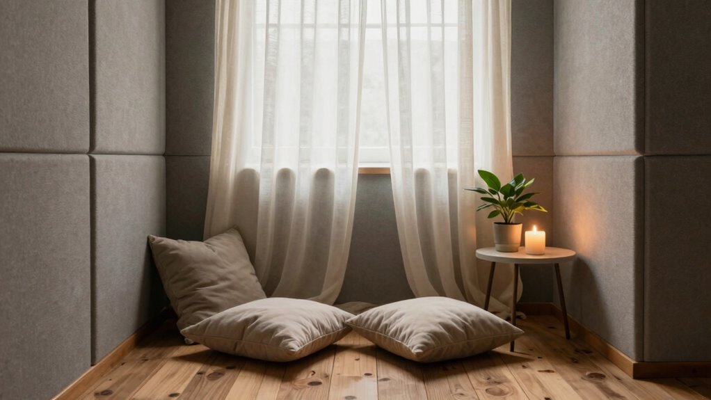 create peaceful retreat space
