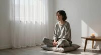 embracing discomfort in silence