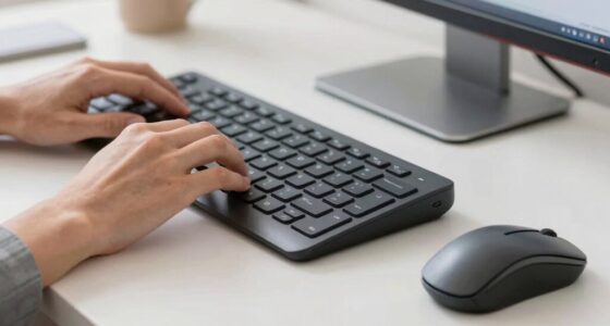 ergonomic keyboard and mouse