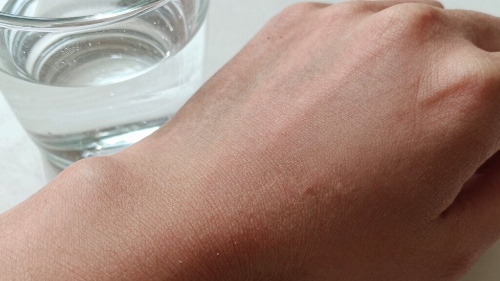 hard water damages skin