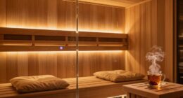 heat timing enhances sleep