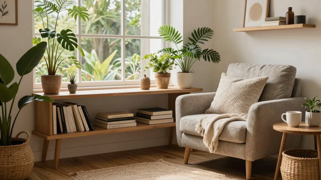 ideal relaxing retreat setup