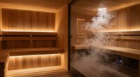 infrared versus steam saunas