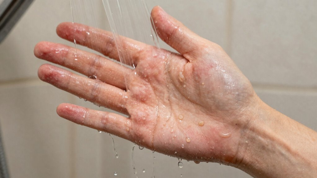 minerals clog and damage skin