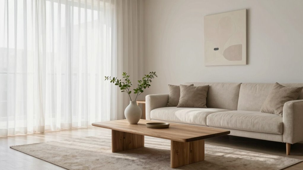 minimalist calm organized living