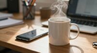 morning caffeine disrupts routine