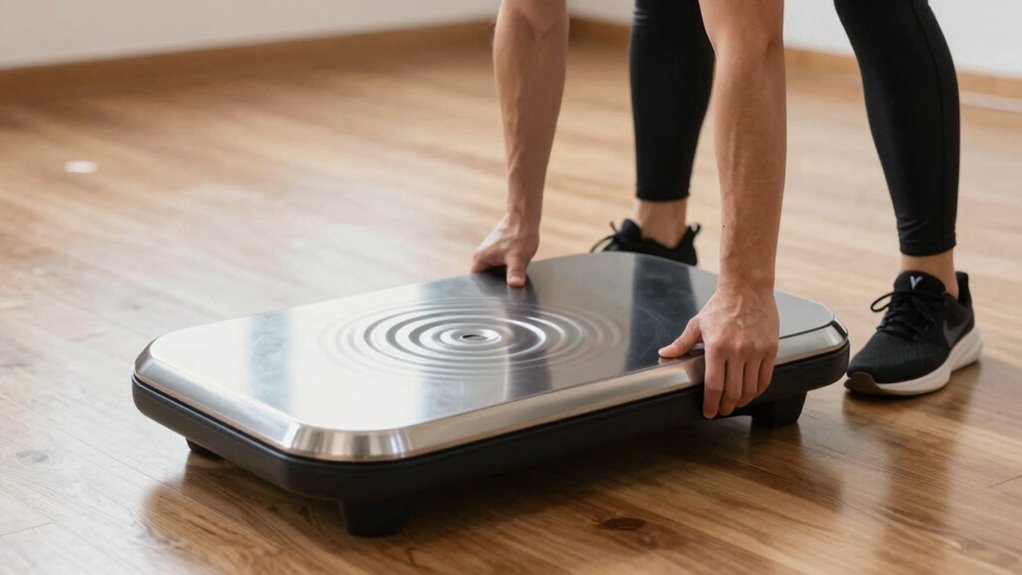 muscle stimulation through vibrations