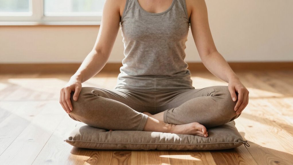 nerve compression during meditation
