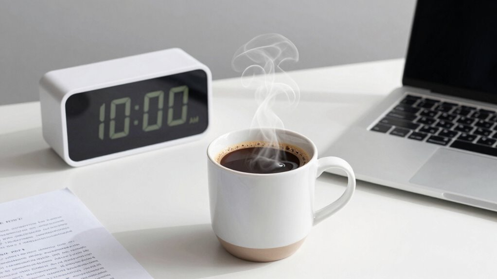 optimal caffeine timing strategies