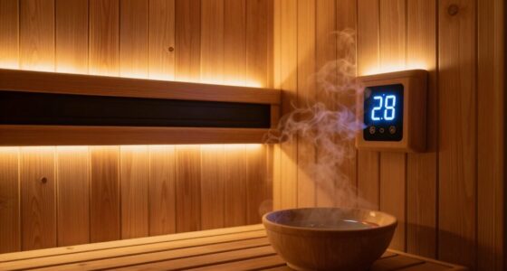 optimal infrared sauna temperature