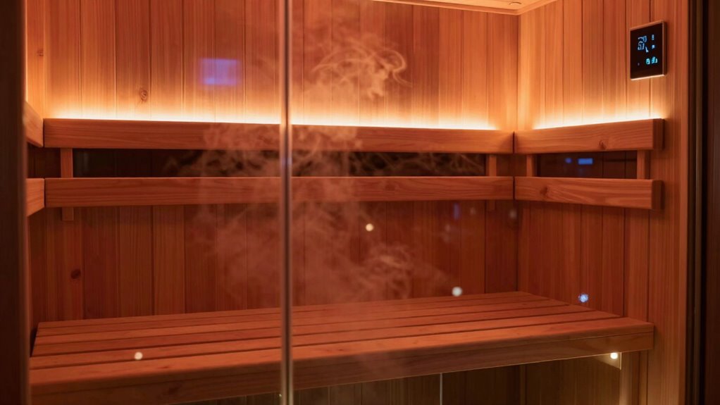 optimal infrared sauna temperature range