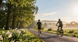 optimal workout timing influences sleep