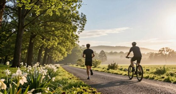 optimal workout timing influences sleep