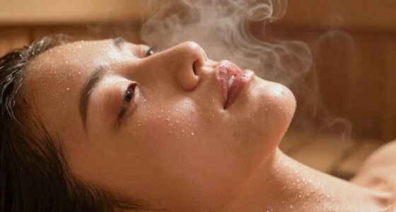 post sauna skin improvement