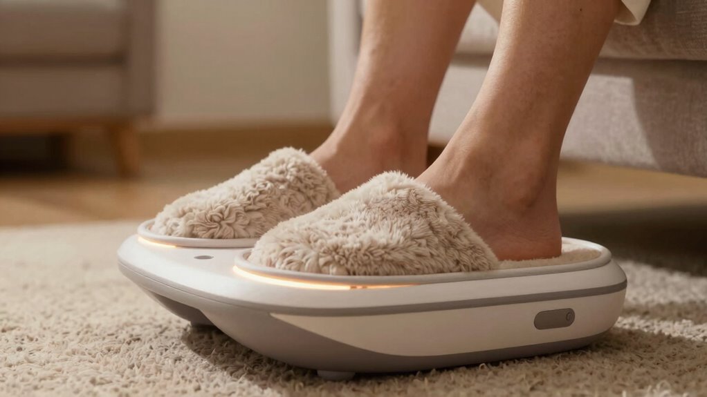 relaxing foot massage therapy