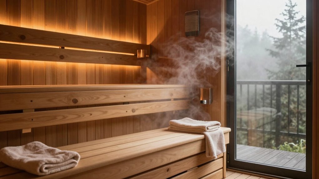 sauna frequency depends on health