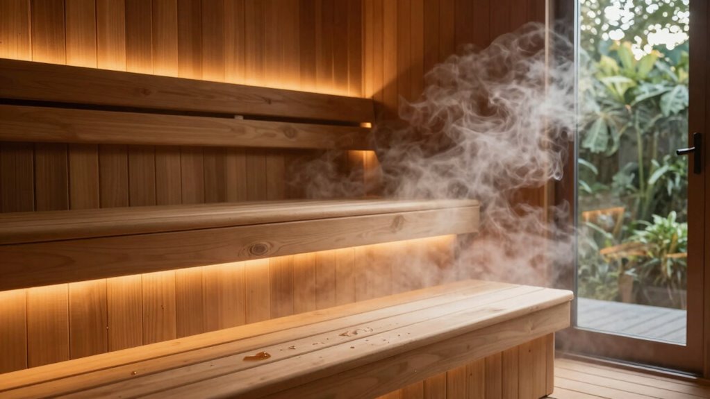 sauna promotes relaxation benefits
