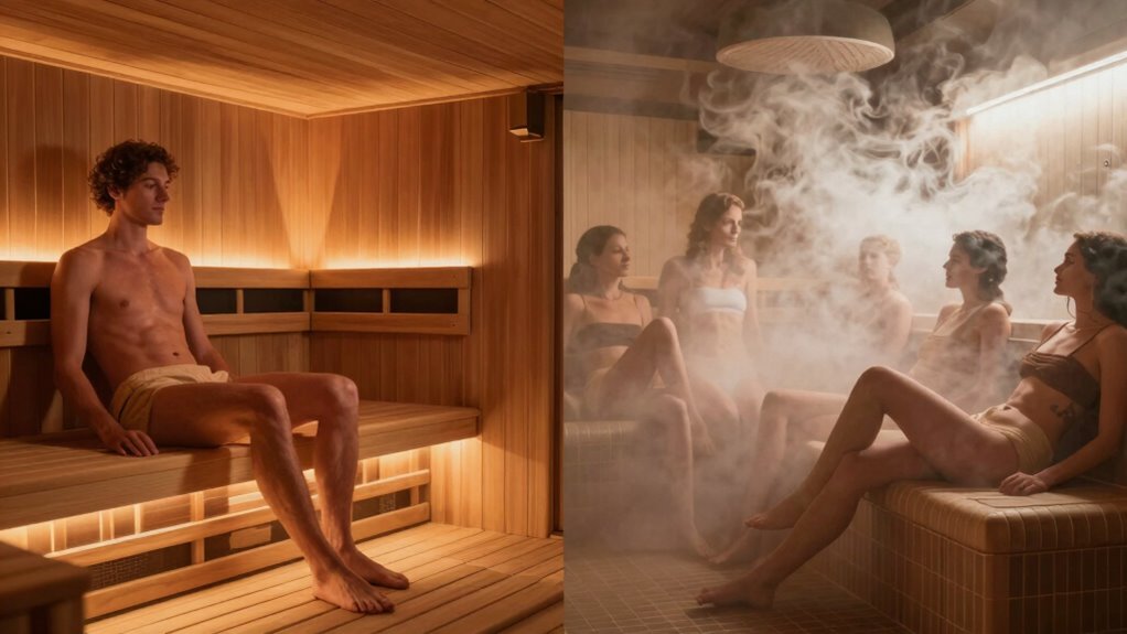 sauna types for wellness