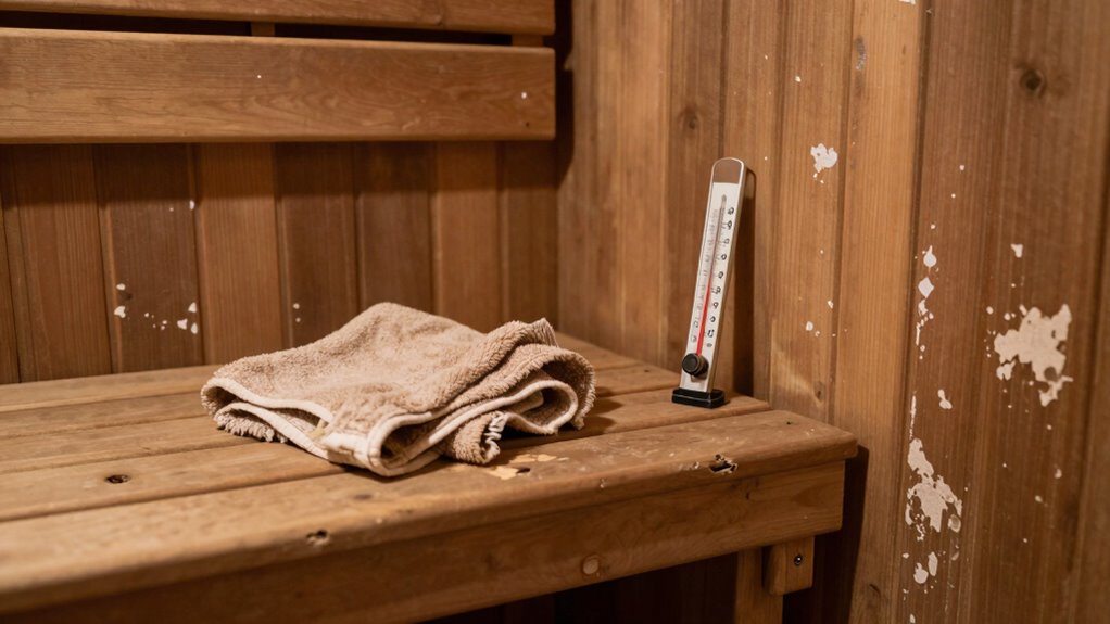 signs of sauna risks