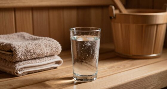 stay hydrated before sauna