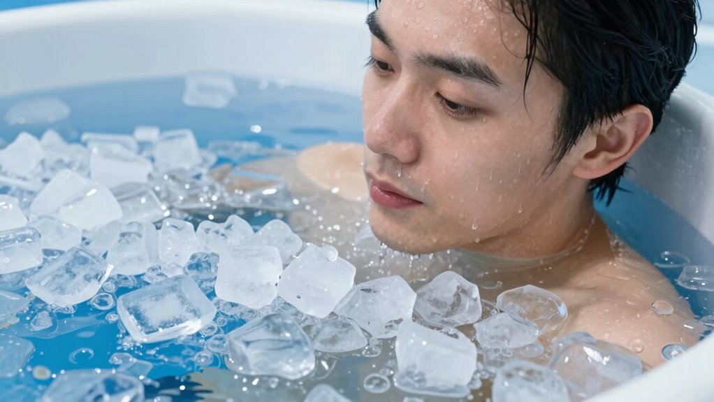 temperature influences ice bath duration