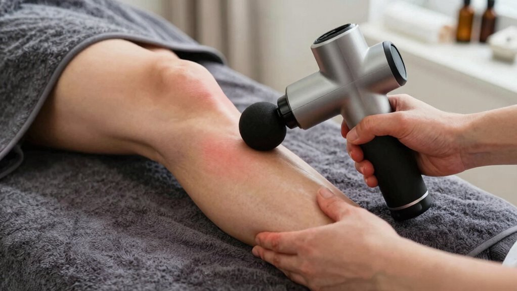 use massage gun moderately