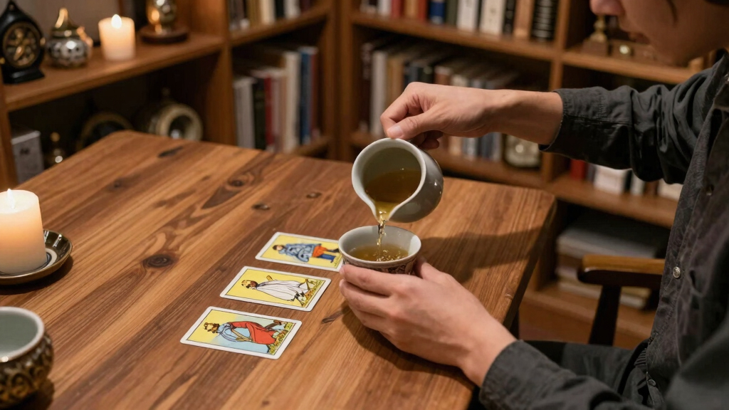 Come to the Menlo Park Library for tea and tarot on June 21