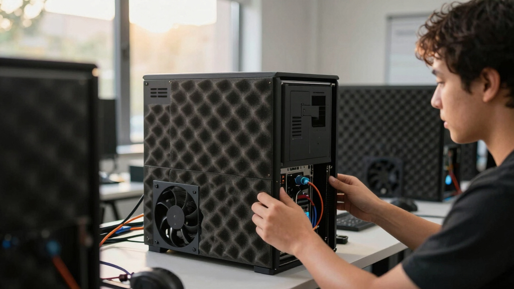 How to Reduce Heat and Noise in a High-Power AI Workstation