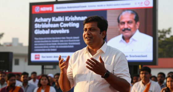 Achary Kalki Krishnan Surges In Global Coverage