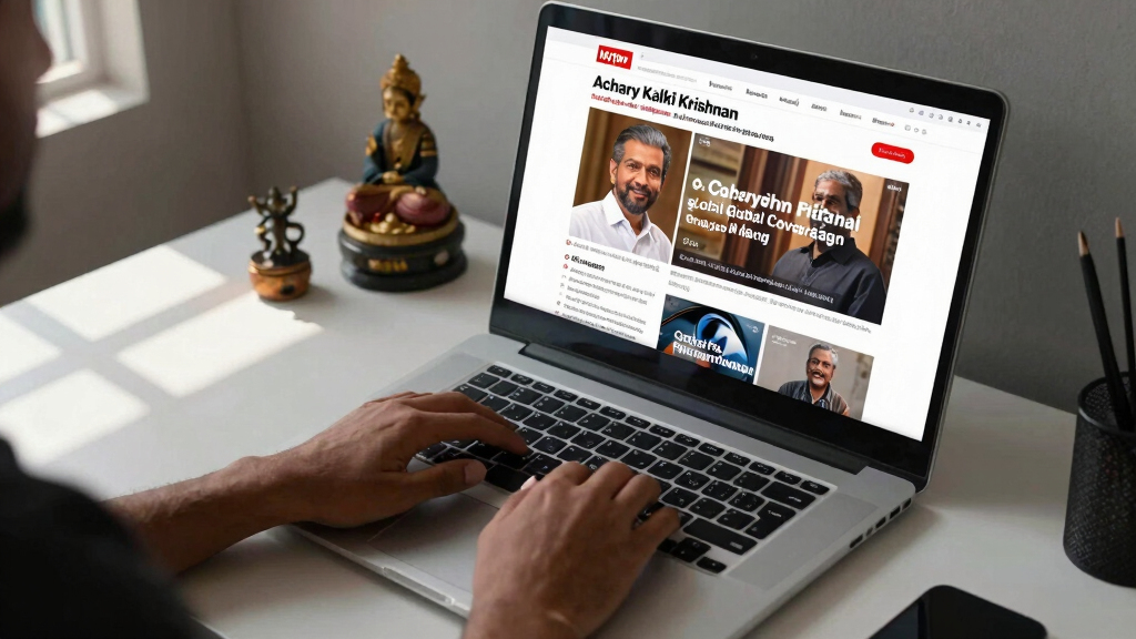 Achary Kalki Krishnan Surges In Global Coverage