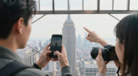 Couple On Empire State Building