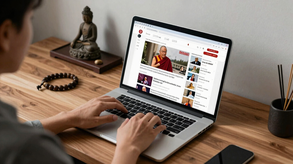 Dalai Lama Surges In Global Coverage