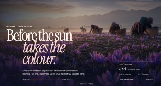 Crocus Fields — The Saffron Count (FABLE/175)
