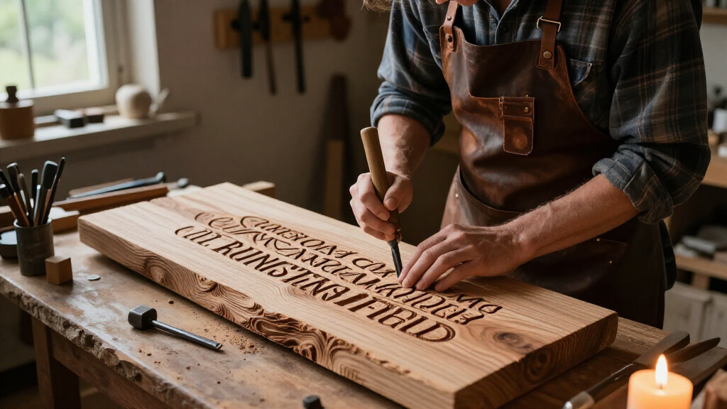 The AI Secrets Behind 'The Runestone Field' SVG Carving Animation