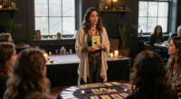 Valley Tarot Card Reader Debuts Book At Cine El Rey